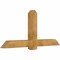 Ekena Millwork Eugene Rough Sawn Timber Gable Bracket, Western Red Cedar, 72"W x 33"H x 6"D x 6"F, 11/12 Pitch GBW072X33X0606EUG00RWR - alternate 5